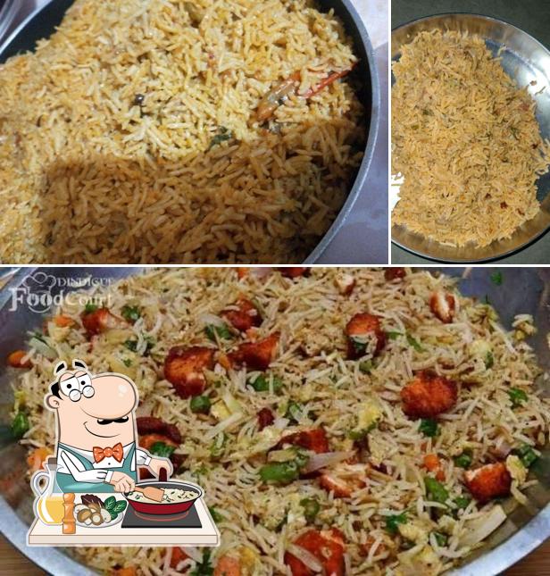 Fried rice at M.G Ambur Biryani & Fast Food Centre