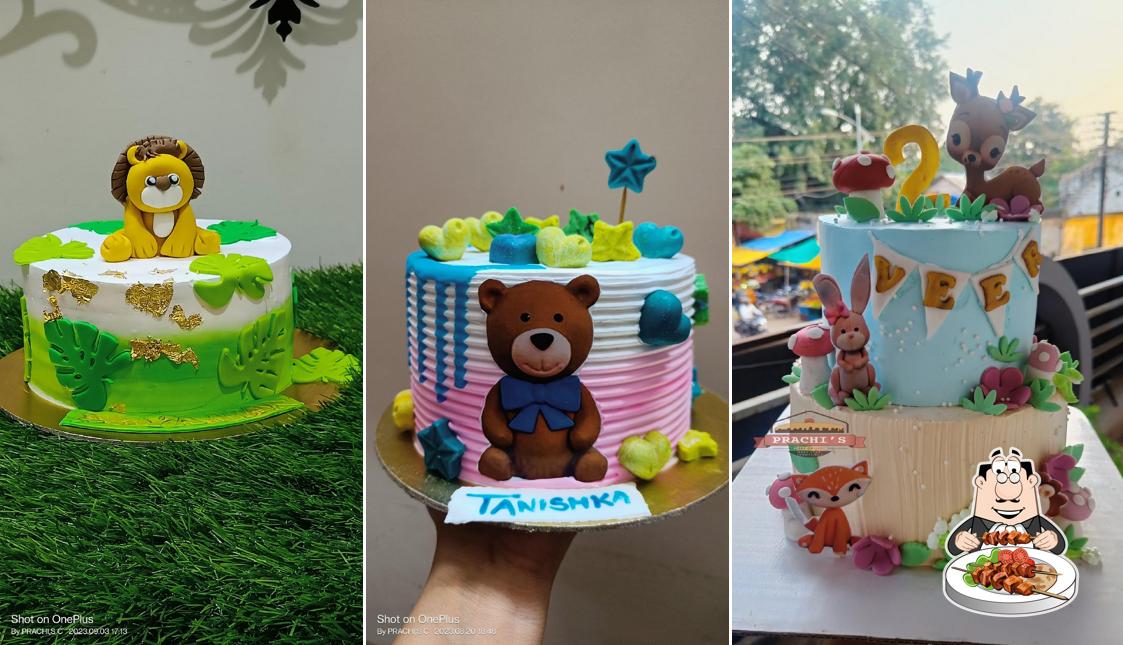 Food at Prachi's Cake Gallery