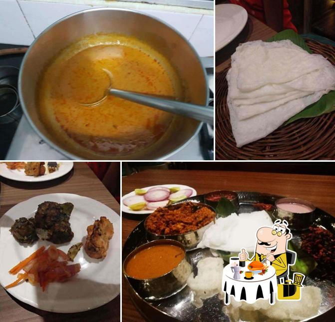Food at Ab's Lunch Home