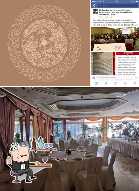 Gli interni di Dao Chinese Bistrot