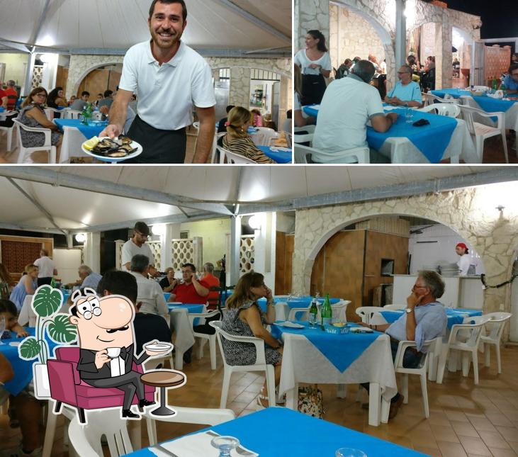 Gli interni di De Giosa Pesce, Pizza e Ristorante