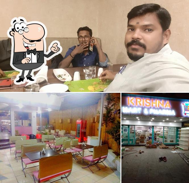 The interior of Hotel Nakshatra