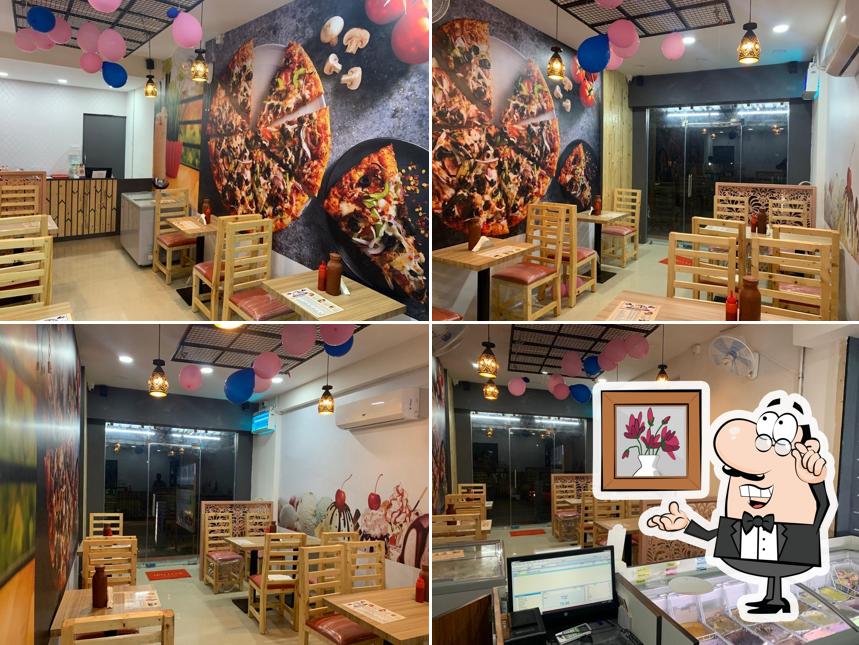 The interior of Richy Rich Hosur