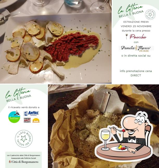 Cibo al Ristorante Pinocchio