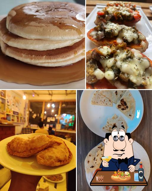 Bruschetta at The Travel Cafe Gangtok