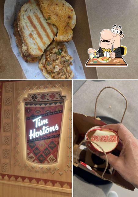 Food at Tim Hortons India