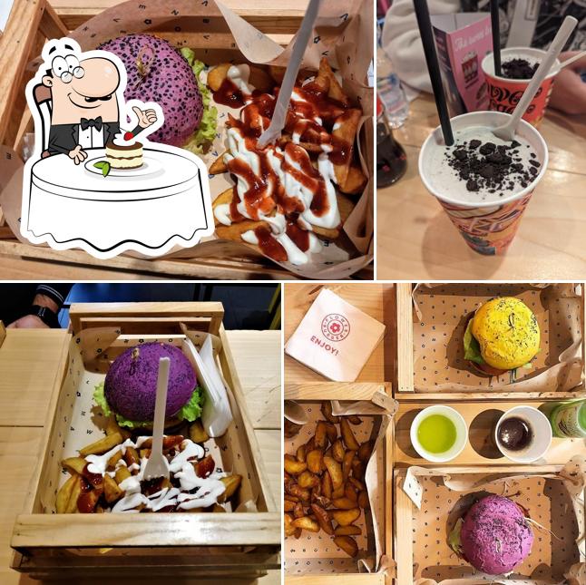 Flower Burger offre un'ampia varietà di dessert