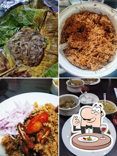 Food at Adaminte Biriyani Kada