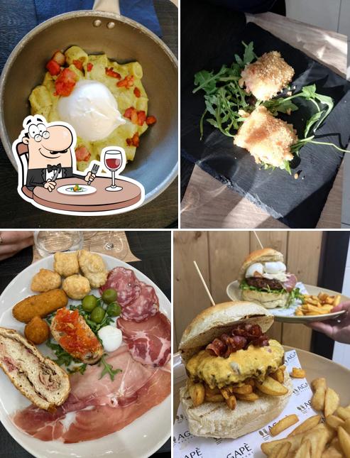 Platti al Agapè restaurant