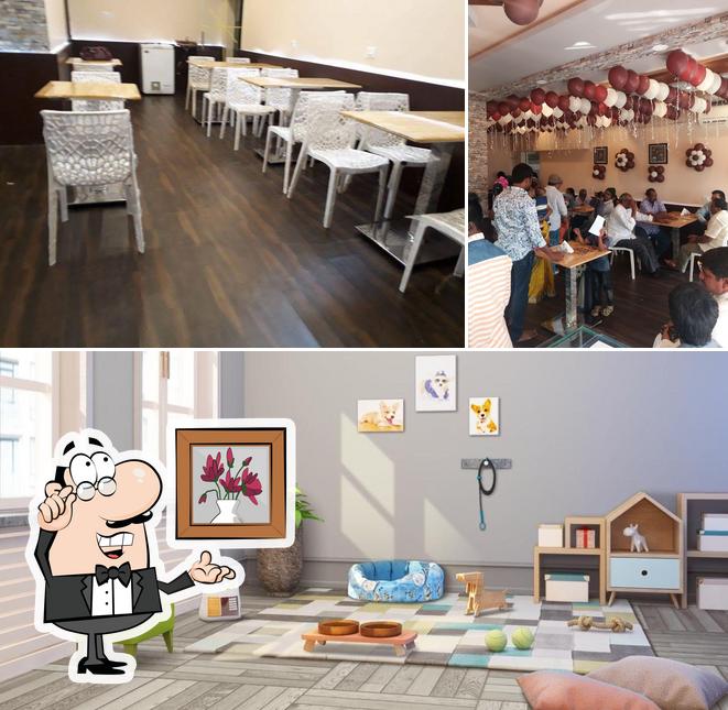 The interior of Brewbakes