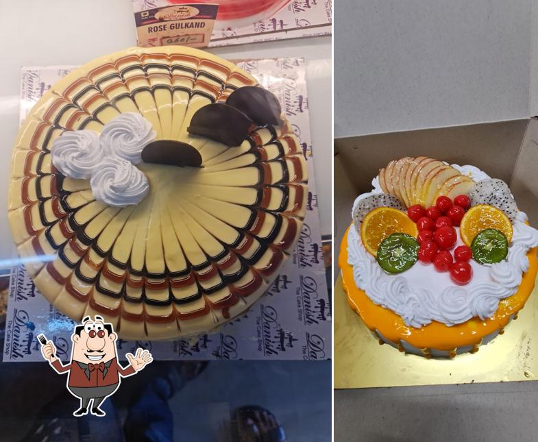 Food at Danish Cake-AK cake shop