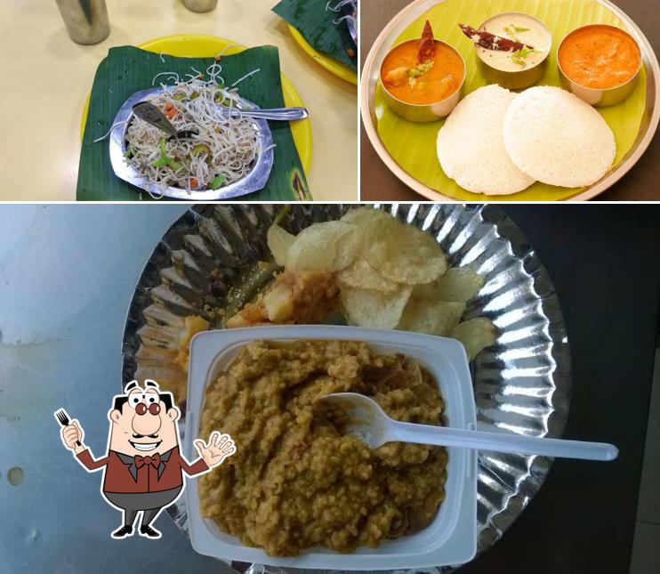 Food at Hot Chips Vegetarian Restaurant