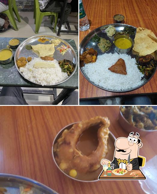 Food at Hotel Raj
