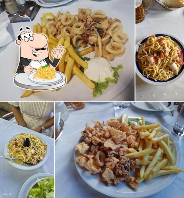 Spaghetti alla carbonara al Adria Grill