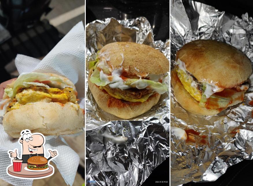 Try out a burger at Ali burgers