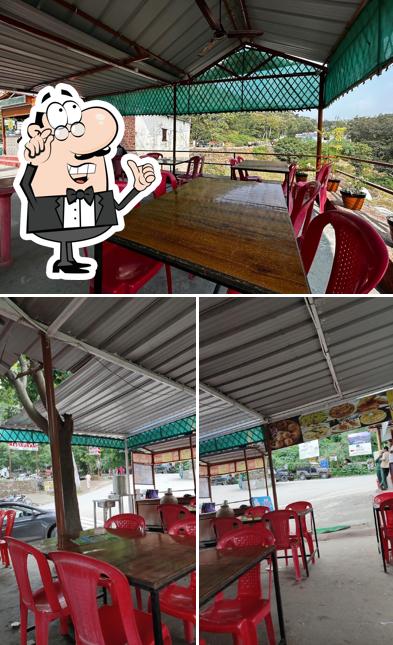 The interior of Arawali Restaurent