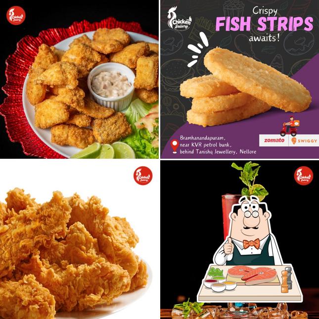 Fish and chips at Chicken Gallery