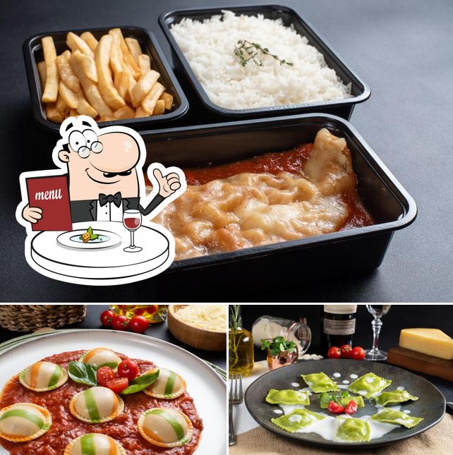 Platos en Di Fant Massas e Pizzas