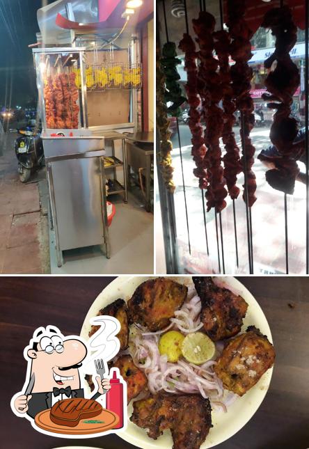 Order meat dishes at Food Star Restaurant