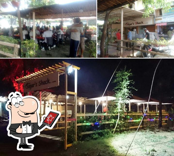 The exterior of Hotel Sagar Garden Restaurant