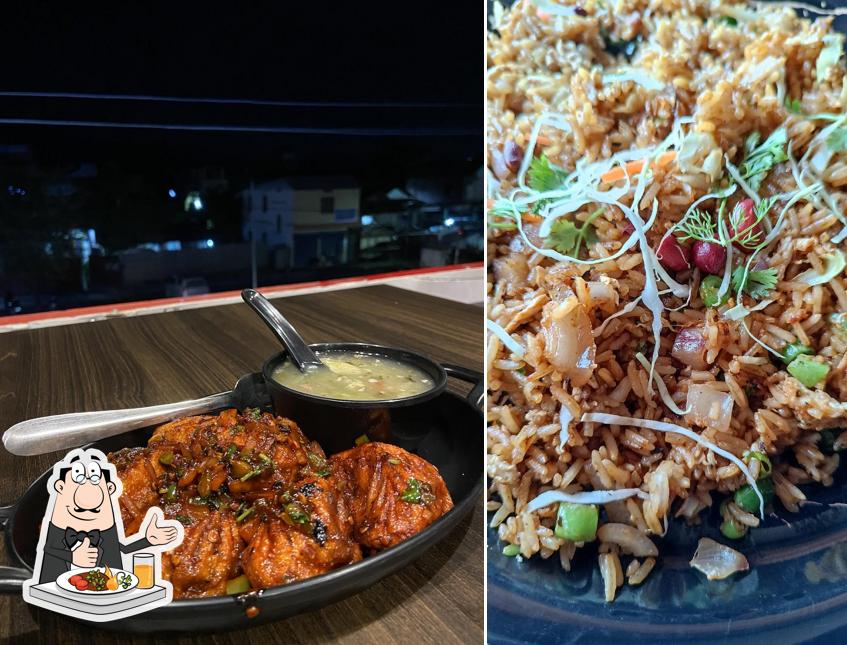 Meals at Mangang cafe
