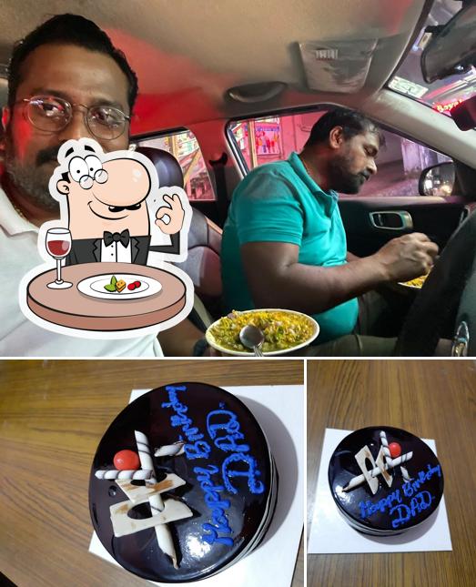 Food at Parivar Bakery