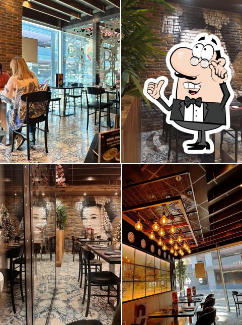 Gli interni di Sagami Bologna