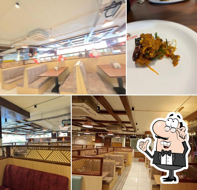 The interior of Sindhu Foods