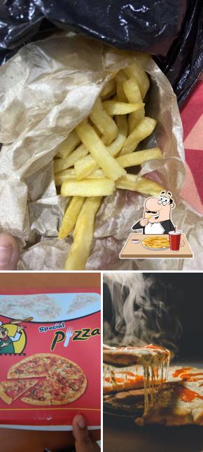 French fries at Tasty Treat Pizza