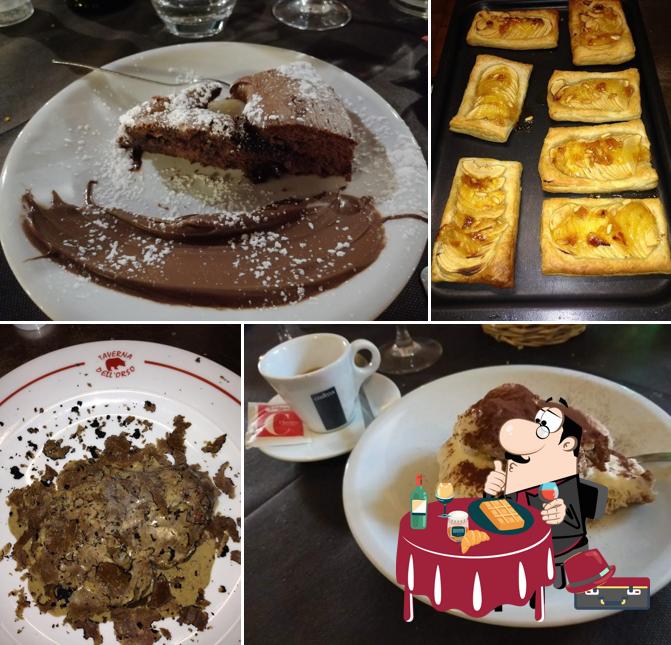 Taverna dell'Orso serve un'ampia varietà di dolci