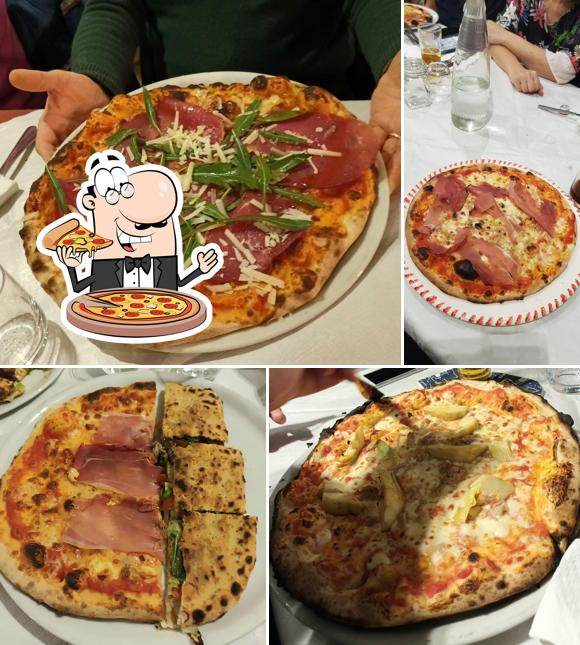 Scegli tra le molte varianti di pizza