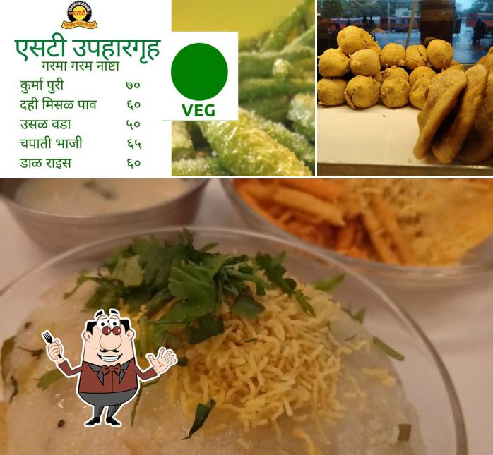 Food at ST Uphargrah (ST Canteen)
