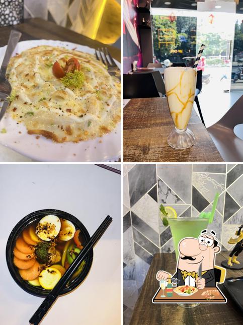 Food at The Leaf Cafe