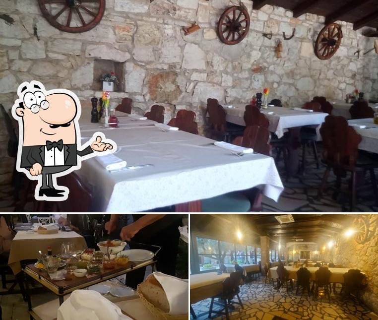 Gli interni di Restaurant Konoba Daniela