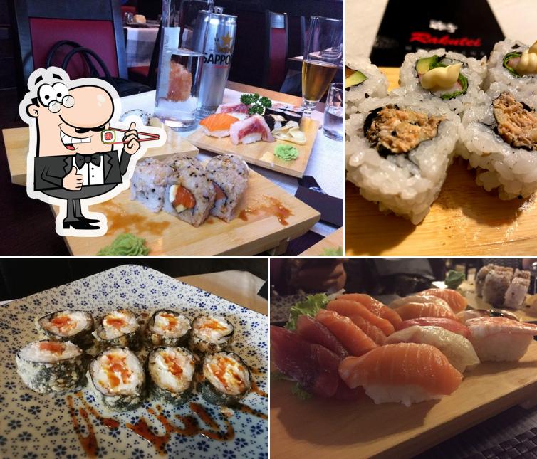 Ordina le diverse opzioni di sushi