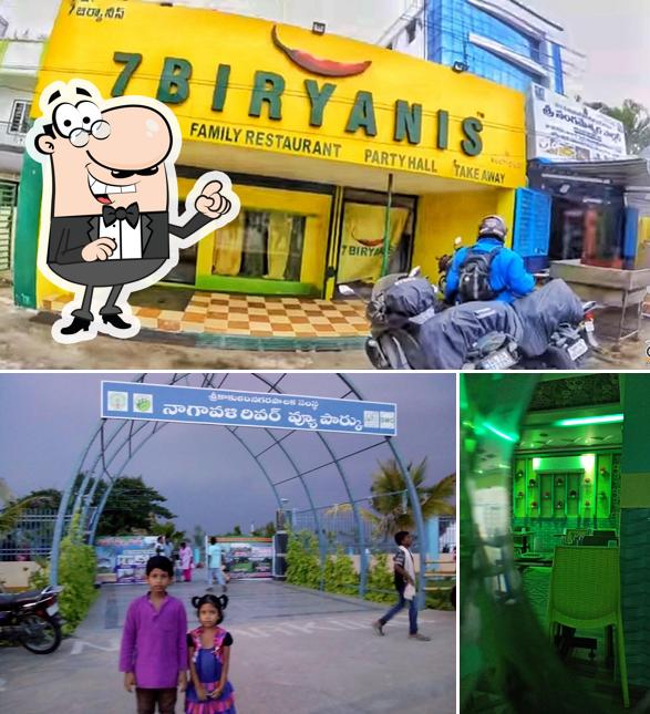 The interior of 7 Biryanis