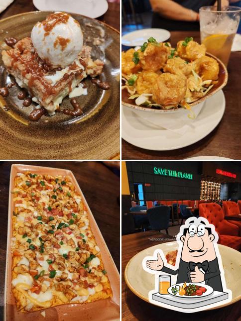 Food at Hard Rock Cafe