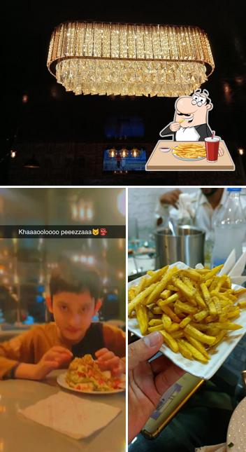 French fries at London Spice Restaurant