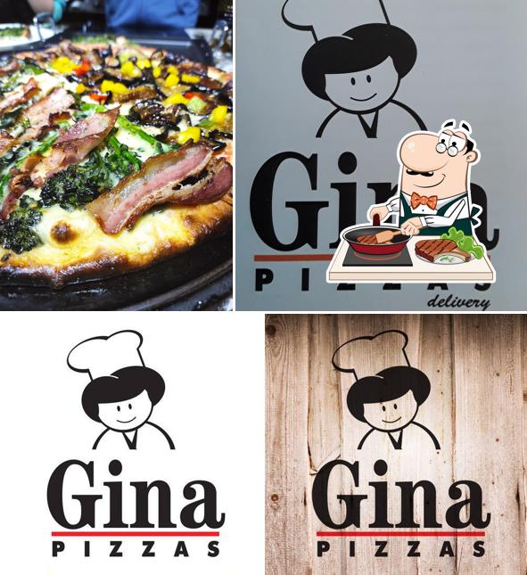 Experimente pratos de carne no Gina Pizzas