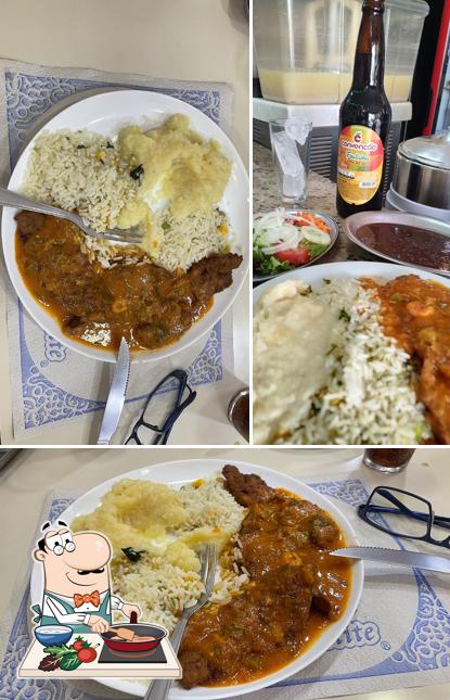 Curry de frango em Pap's Lanches