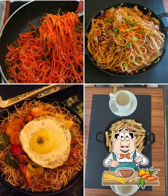 Spaghetti bolognese at Rafe's Cafe