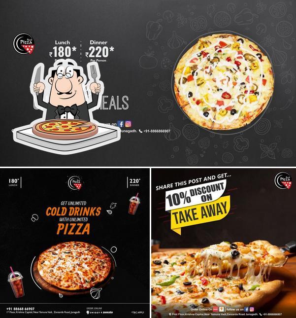 Order pizza at Real Pizza