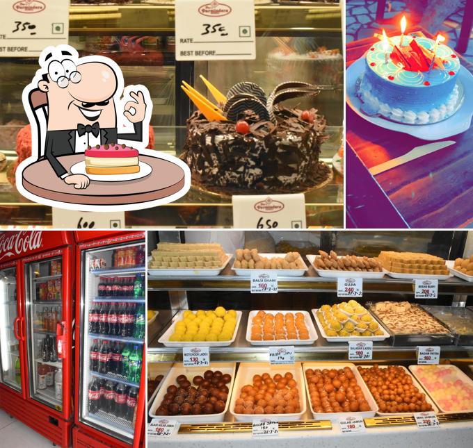 Cheesecake at Dev's Parmindra Sweets