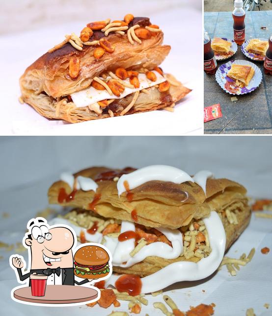 Get a burger at Dharmnandan live puff house