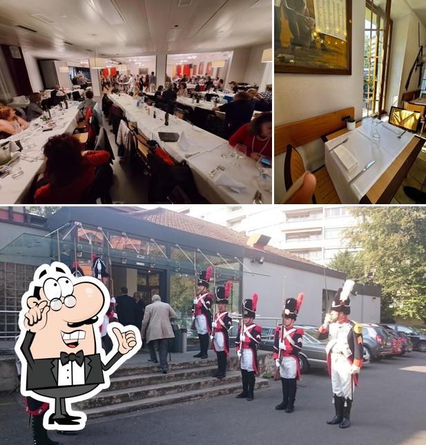 Questa è la immagine che raffigura la interni e esterno di Restaurant Le VG