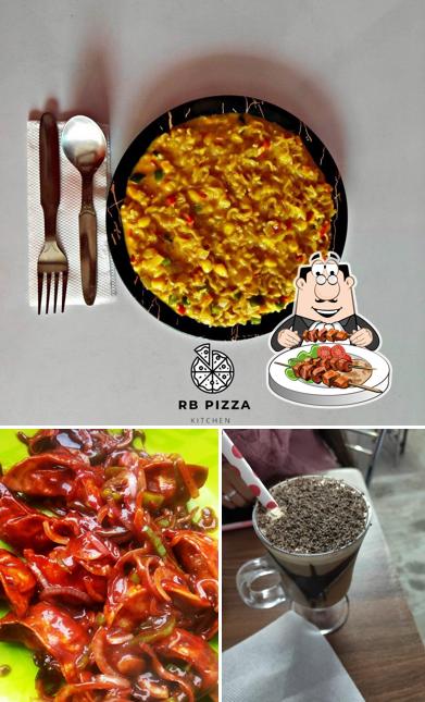 Meals at RB Pizza kitchen