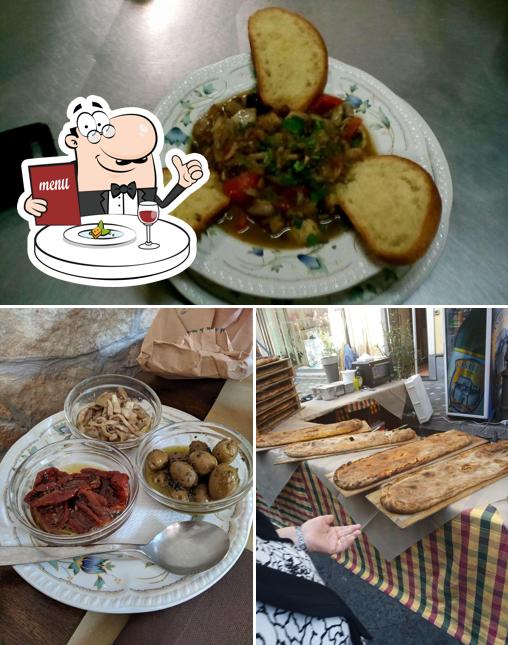 Platti al Trattoria La Pentolaccia Zafferana Etnea