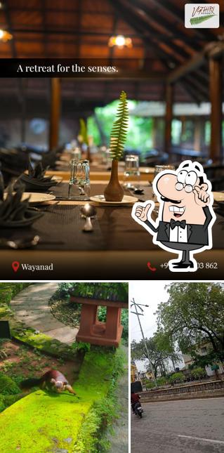Check out how Vythiri Resort Restaurant looks inside