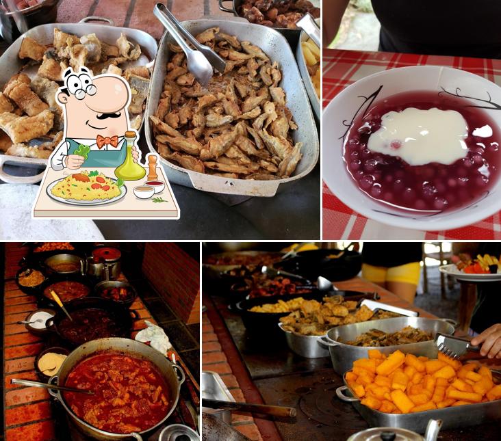 Comida em ECO ESPAÇO BEM CAIPIRA RESTAURANTE ALTO BAU ILHOTA SC