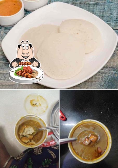 Food at Sri Meenakshi Bhavan